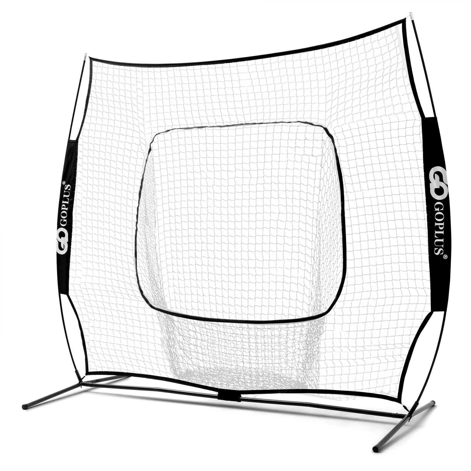Portable Practice Net Kit with 3 Carrying Bags-Black