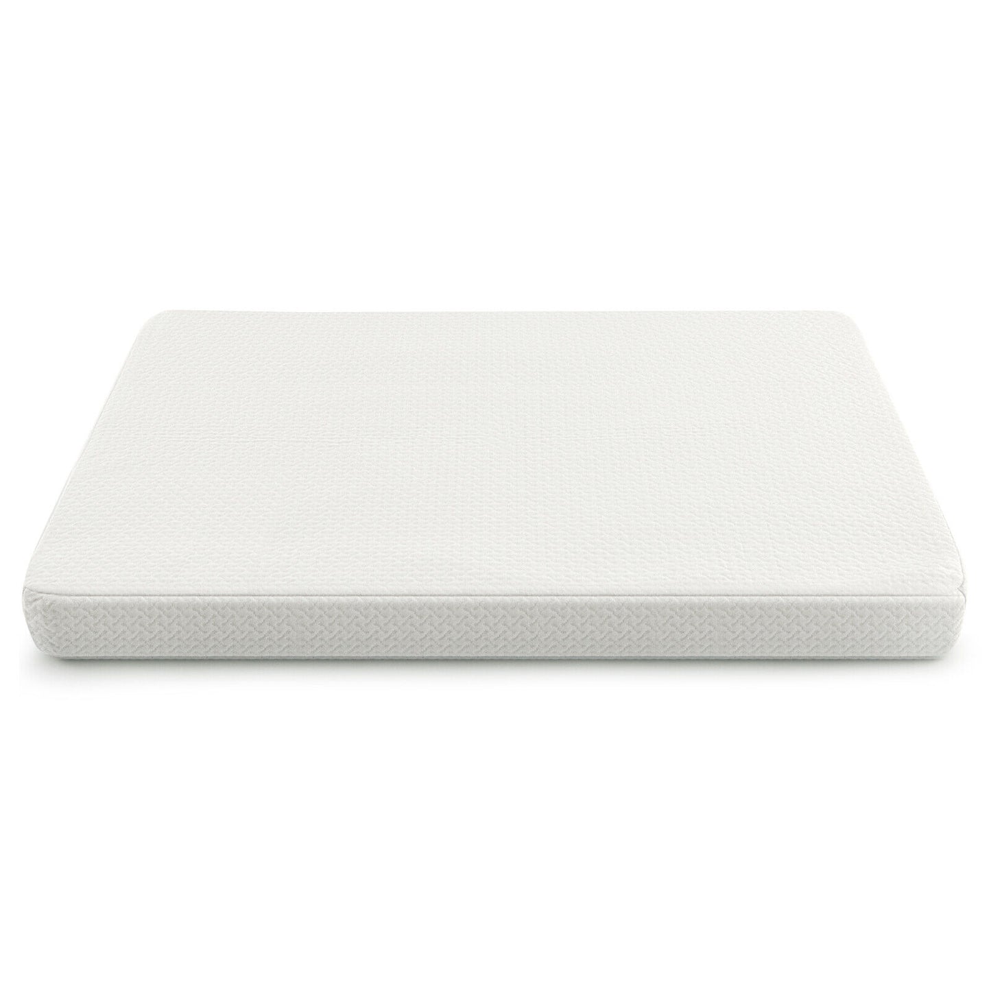 38 x 26 Inch Dual Sided Pack and Play Baby Mattress Pad with Removable Washable Cover-White