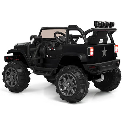 12V Kids Remote Control Riding Truck Car with LED Lights
