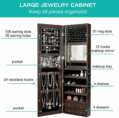 Multipurpose Storage Cabinet with 4 Drawers