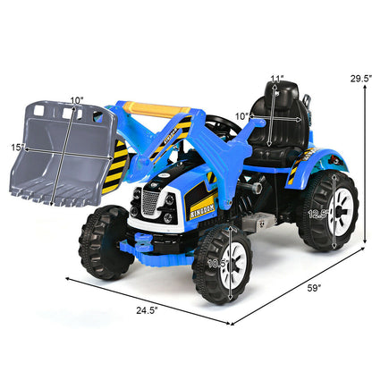 12 V Battery Powered Kids Ride on Dumper Truck