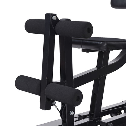 Multifunctional Home Gym Station Workout Machine Training Steel