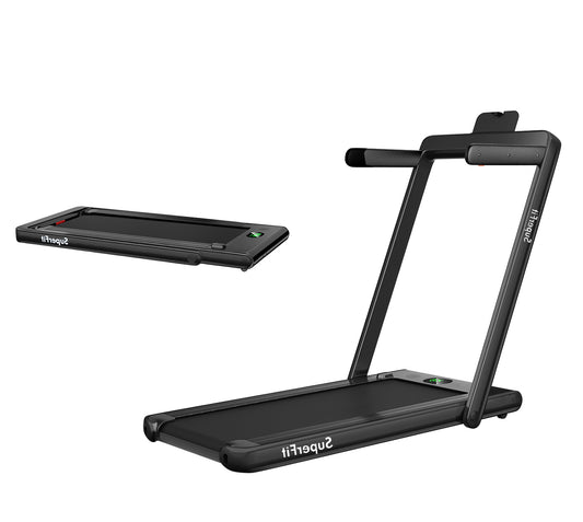 2.25HP 2 in 1 Folding Treadmill with APP Speaker Remote Control