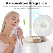 Towel Warmer Bucket with Auto Shut Off for Bathroom-White