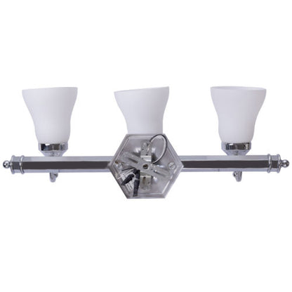 3-Light LED Vanity Fixture 24 Inch Polished Chrome