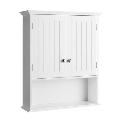 Dining Room Set: Tall Storage Cabinet and Trash Can Cabinet and Wall Mount Storage Organizer