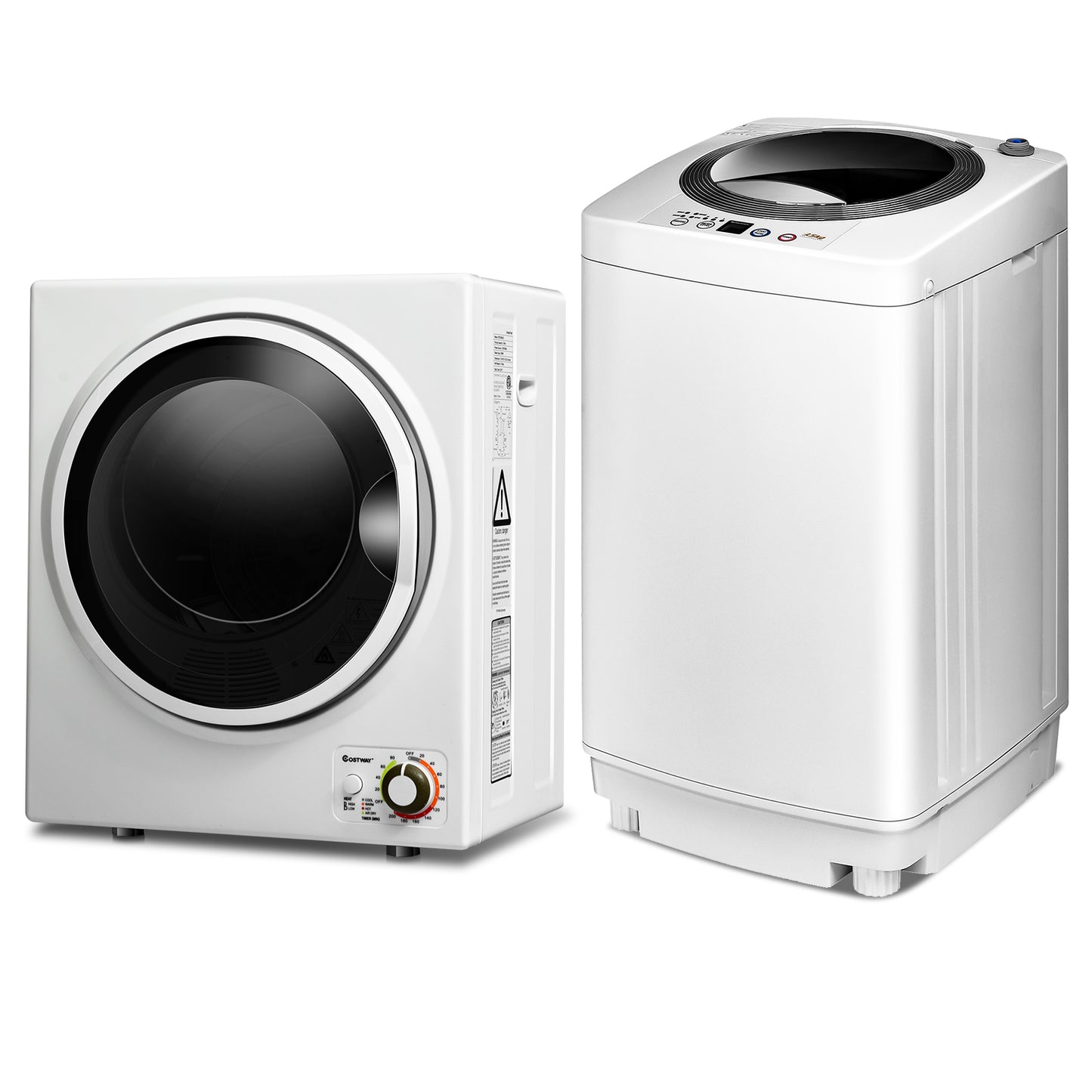 Electric Laundry Dryer and Full-Automatic Washing Machine Combo