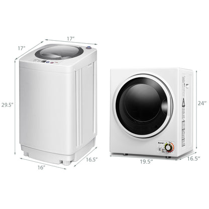 Electric Laundry Dryer and Full-Automatic Washing Machine Combo
