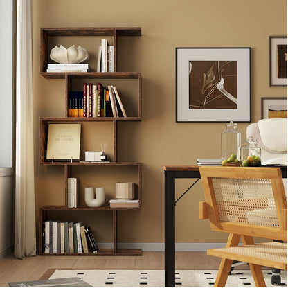 All-in-One Home Office Furniture Bundle ‚Äì Ergonomic Chair Spacious Desk Multi-Drawer Cart Bookshelf & Accent Chairs