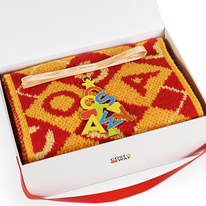 Christmas Gift Set ‚Äì Socks Gloves Scarf Beanie & Metal Ornament