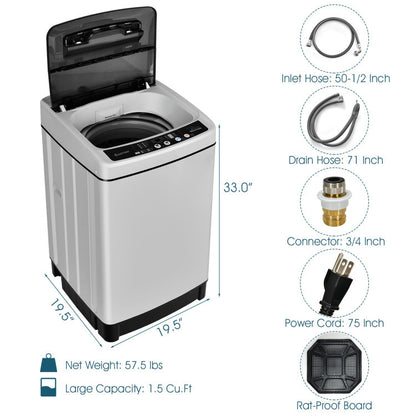 Compact Washer and Dryer Combo Automatic Washing Machine and Tumble Dryer
