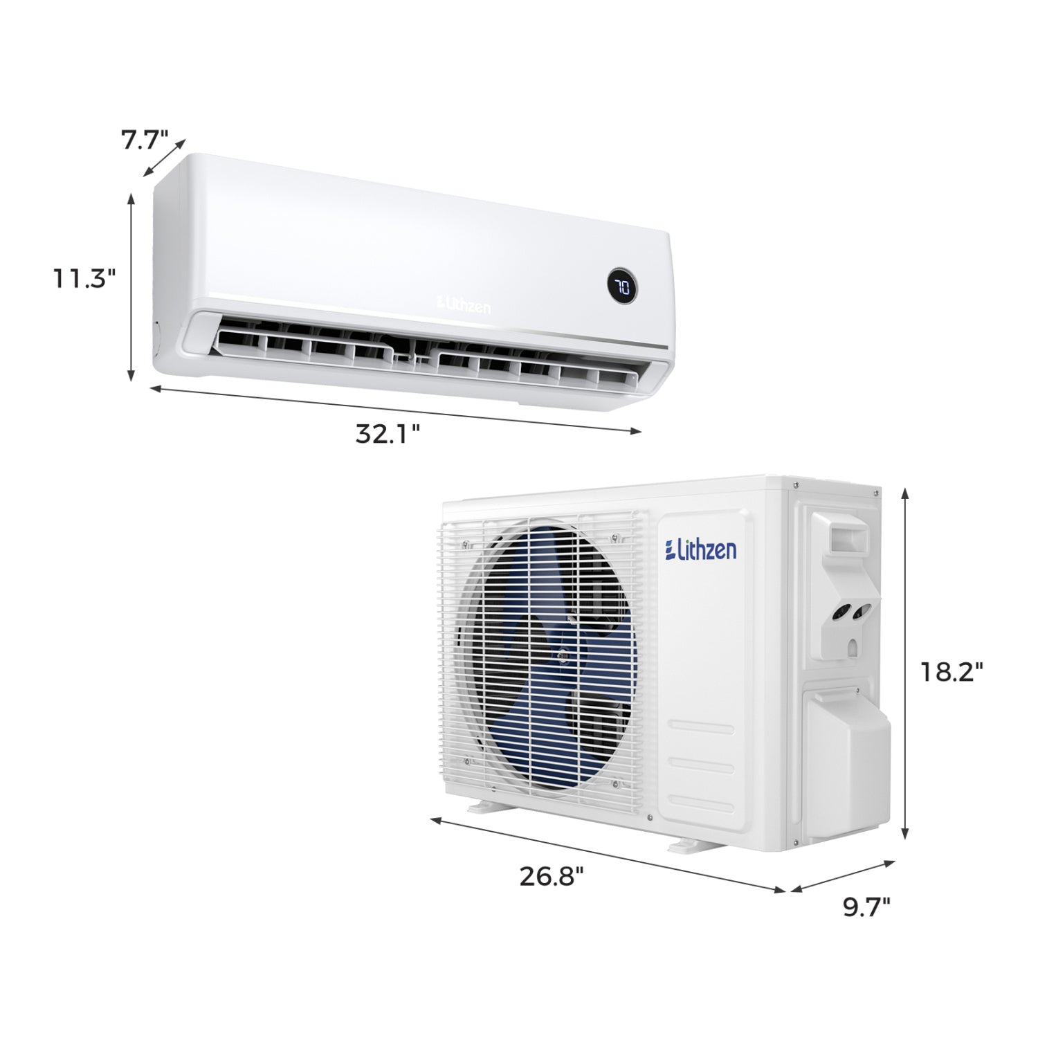 12000 BTU Mini Split Cuts Energy Bills by 30% Works at 5°F