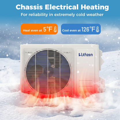 12000 BTU Mini Split Cuts Energy Bills by 30% Works at 5°F