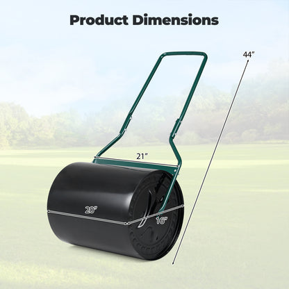 16 Gallon Lawn Roller Water/Sand Filled Garden Drum