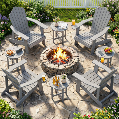 Adirondack Side Table 18x18 Weather-Resistant HIPS