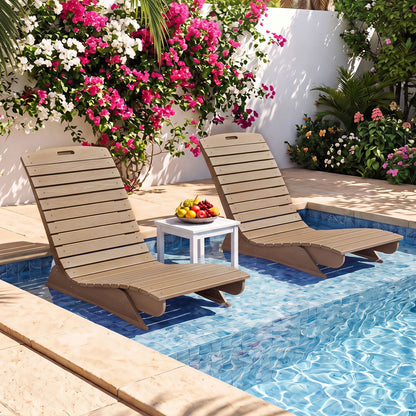 In-Pool Lounge Chair with Contoured Ergonomic Design