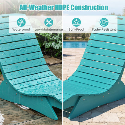 In-Pool Lounge Chair with Contoured Ergonomic Design