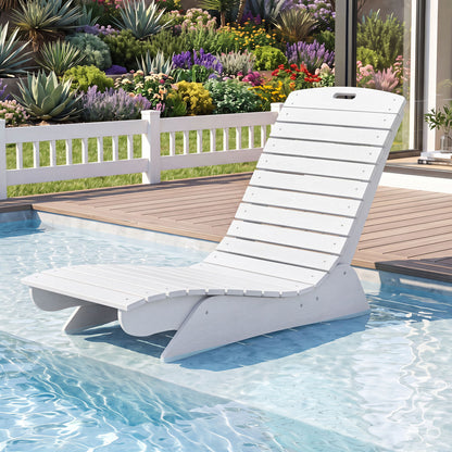 In-Pool Lounge Chair with Contoured Ergonomic Design