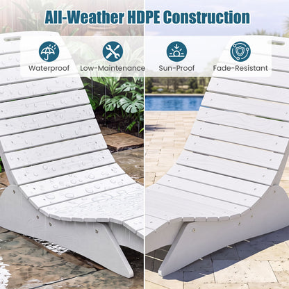 In-Pool Lounge Chair with Contoured Ergonomic Design