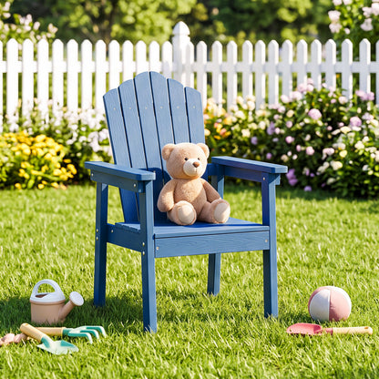 Adirondack Chair with High Backrest and Wide Armrests