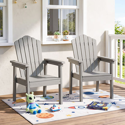 Adirondack Chair with High Backrest and Wide Armrests