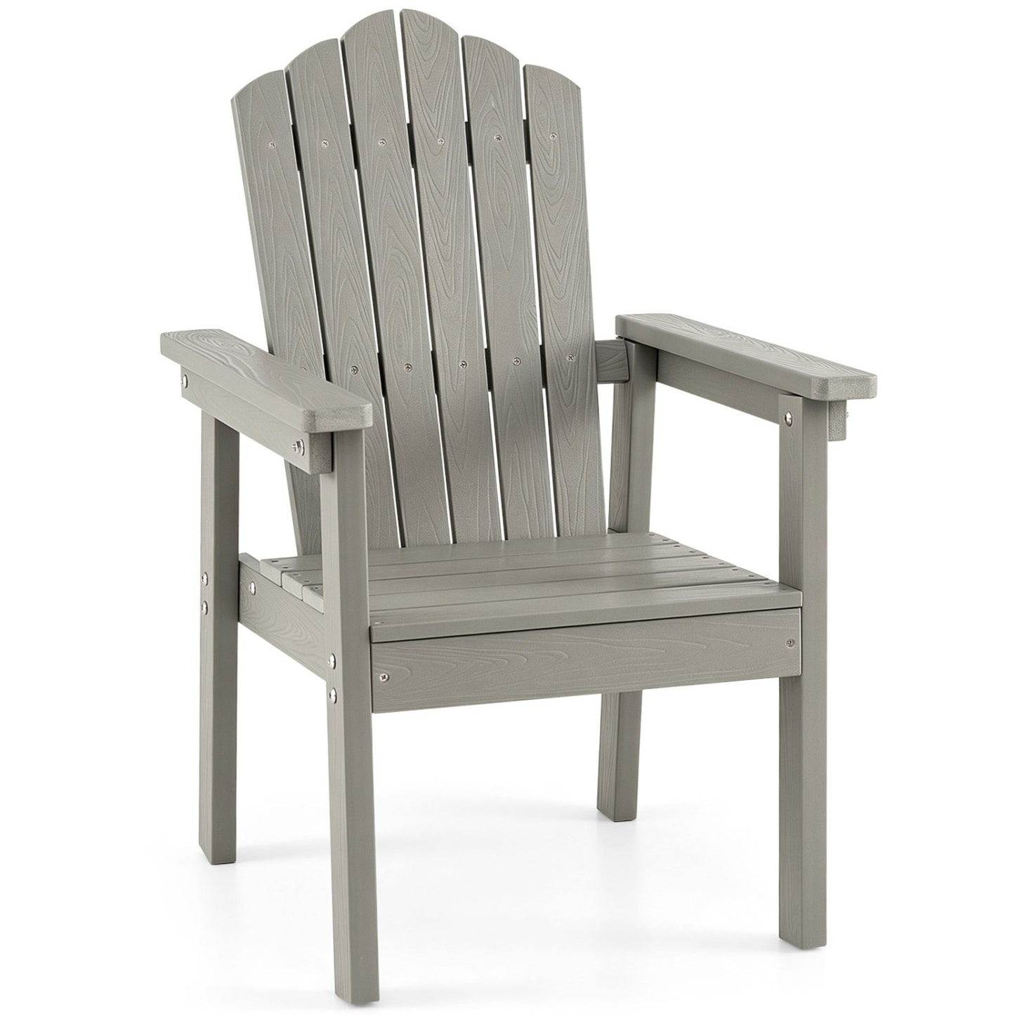 Adirondack Chair with High Backrest and Wide Armrests