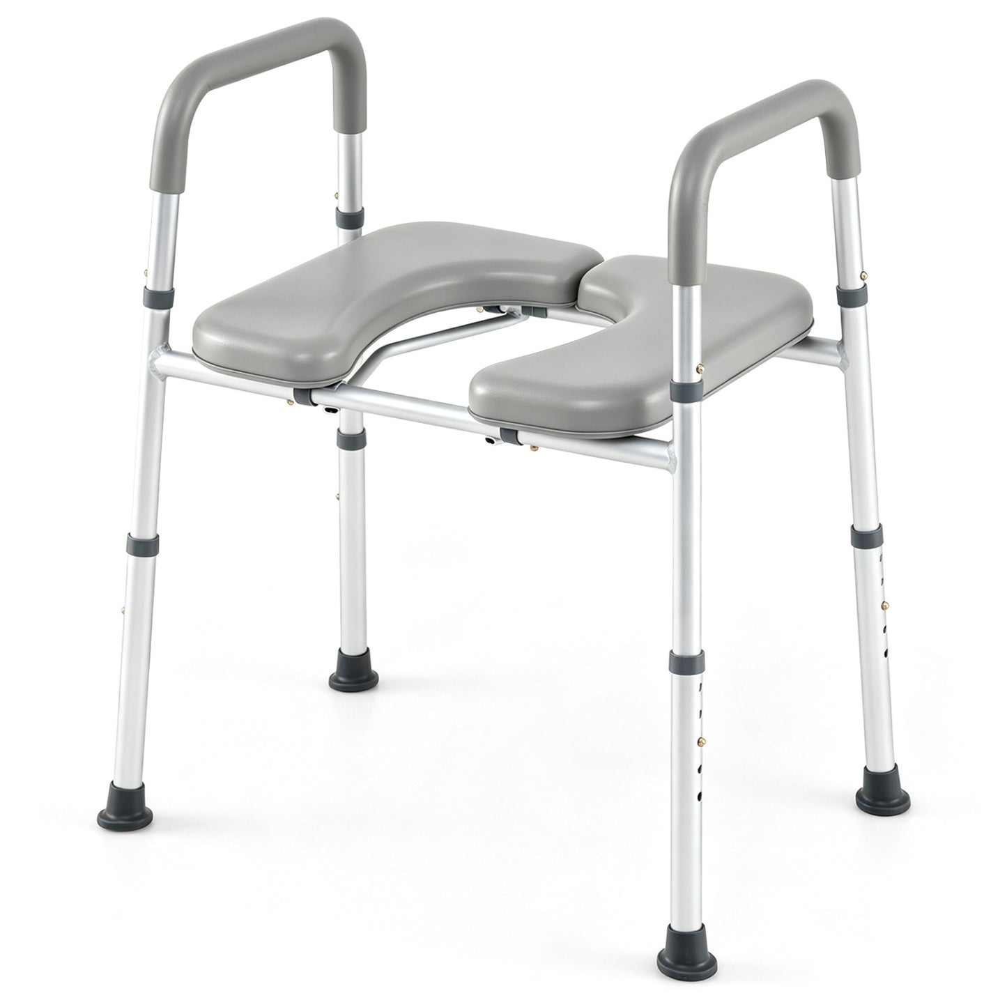 Raised Toilet Seat with Handles - 400 LBS Capacity