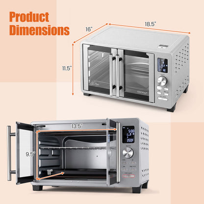 26.4 Quart French Door Convection Toaster Oven with 11 Presets