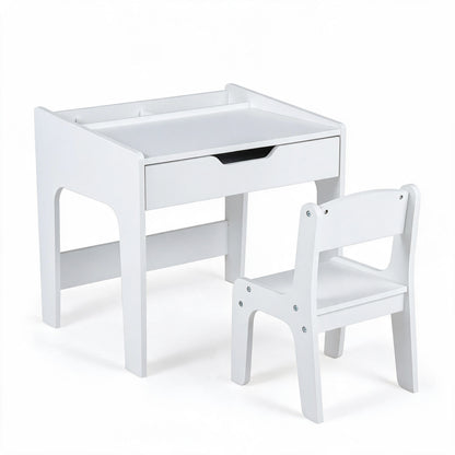 Wooden Kids Desk and Chair Set for Reading Drawing Playing