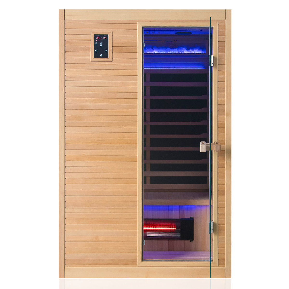 2 People Far Infrared Wooden Sauna Room