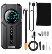 Car Tire Inflator Pump Portable Car Air Compressor Wireless Electric Air Pump