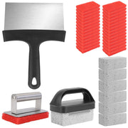 40Pcs Griddle Cleaning Kit for Blackstone with Grill Stone Griddle Scraper Griddle Brush