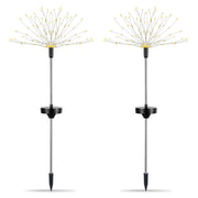 2Pcs Solar Powered Starburst Lights
