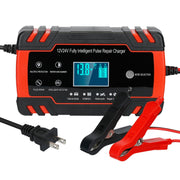 Car Battery Charger 12V/8A 24V/4A Smart Automatic Battery Charger