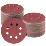 120Pack 5 Inch 8 Hole Round Sandpapers