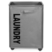 82L/21.6Gal Large Rolling Laundry Hamper