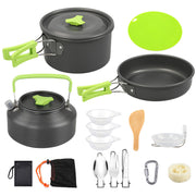 16Pcs Camping Cooking Ware Set