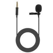 Clip On Microphone Hands Free Lavalier Lapel Mic Omnidirectional Microphone