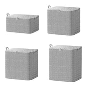 4 Pack Foldable Closet Storage Bags