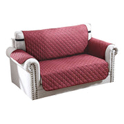 Reversible Sofa Cover Chair Loveseat Couch Slipcover Microfiber Cushion