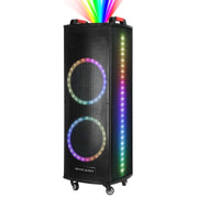 Portable Wireless Party Speaker Colorful Lights DJ PA System