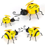 3D Iron Hanging Bee Wall Decor