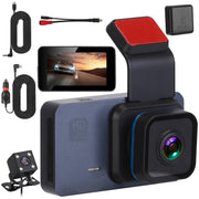 1080P Dual Lens Car Dash Cam Recorder