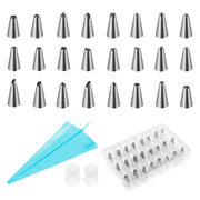 24Pcs Cake Decorating Supplies kit Stainless Steel