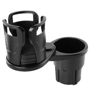 2 In 1 Car Cup Holder Extender Adapter With 360° Rotating Features