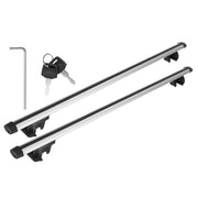 2Pcs Car Roof Top Crossbar Rack Aluminum Alloy