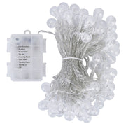 32.8Feet Globe String Lights Battery Powered Waterproof Decorative Fairy Lamp