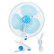 Clip On Fan 2 Speeds Quiet Clamp Fan