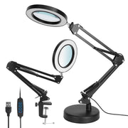 2-n-1 LED Magnifier Desk Lamp