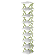 9Tier Narrow Entryway Shoe Rack